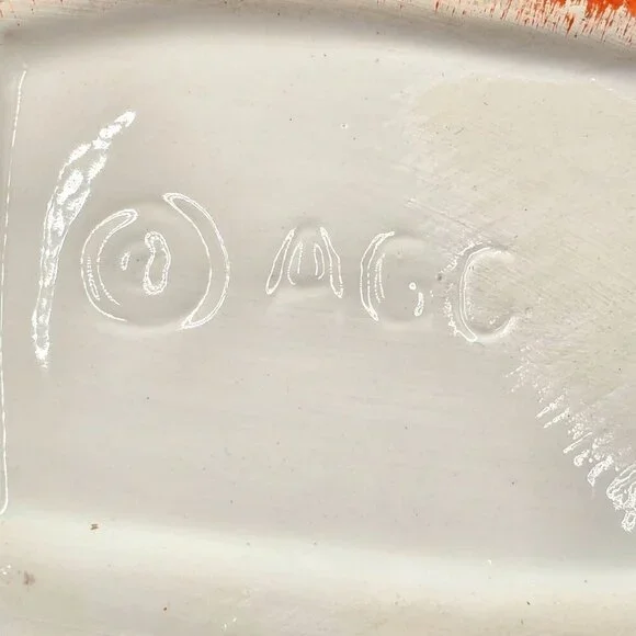 Vintage American Greetings Ghost "Trick Or Treat" Ceramic Candle Votive Holder - Picture 2 of 12